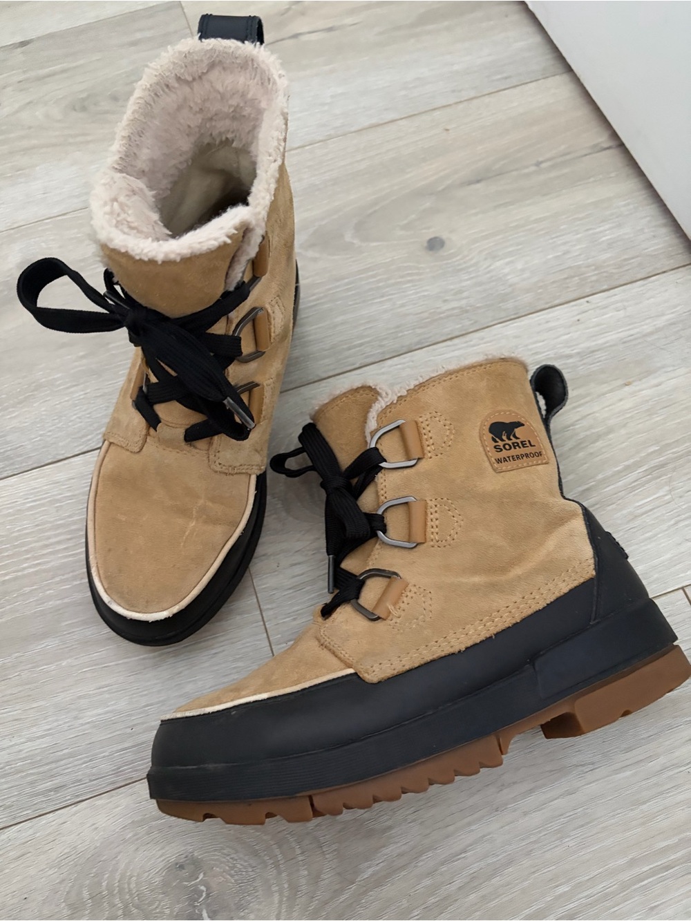Sorel Women’s Tivoli IV Suede Leather Snow Rain Boots Waterproof